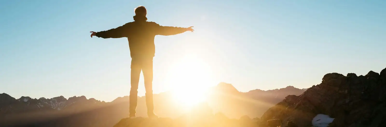 Peaceful sky representing inner peace and transformation